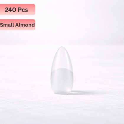 240 Pcs Semi-Matte Soft GelY Nail Tips Extensions - Small Almond