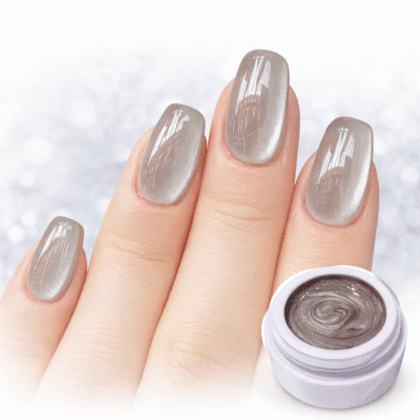 Aurora Mist Cat’s Eye Gel – Magnetic Glass Bead Nail Polish 5ml jar
