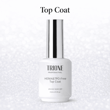 CLEAR Top Coat (Hema Free, TPO Free, No Wipe) - 15ml