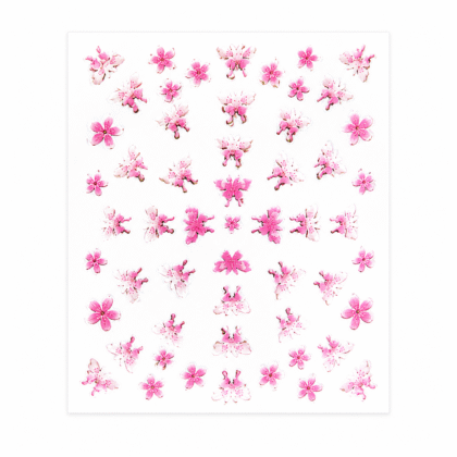 2D Embossed Nail Sticker – DL-020