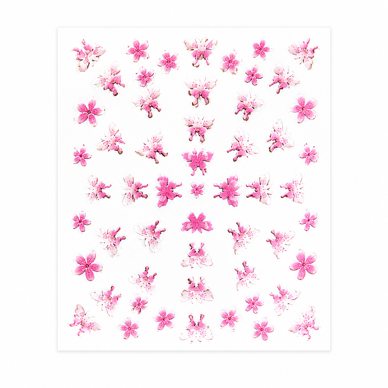 2D Embossed Nail Sticker – DL-020