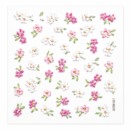 2D Embossed Nail Sticker – QYZW-021