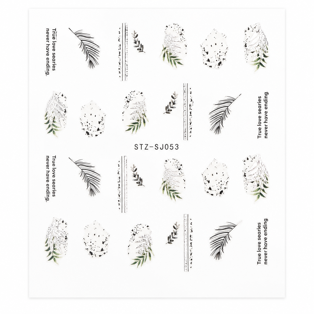2D Premium Stickers – STZ-SJ053